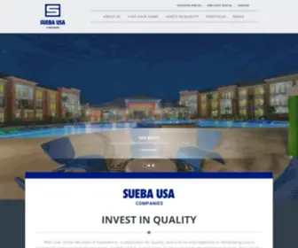 Suebausa.com(Sueba USA Corporation) Screenshot