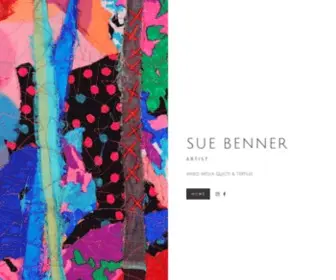 Suebenner.com(Sue Benner) Screenshot