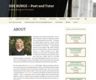 Sueburge.uk(SUE BURGE) Screenshot