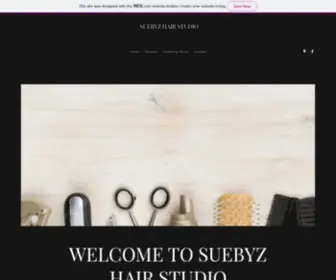 Suebyz.com(Suebyz Hair Studio) Screenshot