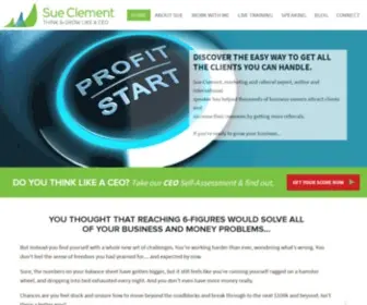 Sueclement.com(Think and grow like a CEO. Coaching) Screenshot