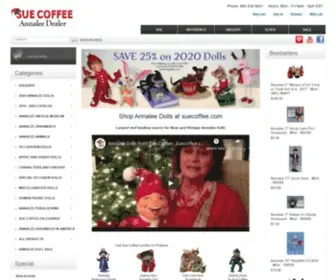 Suecoffee.com(Annalee dolls) Screenshot