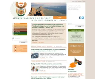 Suedafrika.org(Südafrikanische) Screenshot