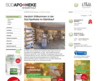 Suedapo-Bielefeld.de(Süd Apotheke im Marktkauf in 33617 Bielefeld) Screenshot