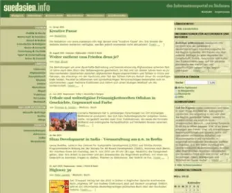 Suedasien.info(Das) Screenshot