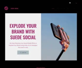 Suedesocialmarketing.com(SUEDE Social) Screenshot