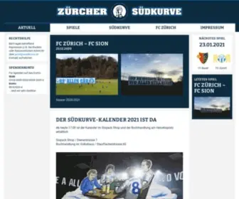 Suedkurve.ch(Zürcher) Screenshot