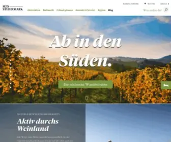 Suedsteiermark.com(Südsteiermark) Screenshot