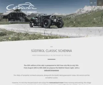 Suedtirolclassic.com(Südtirol Classic Schenna Rallye) Screenshot