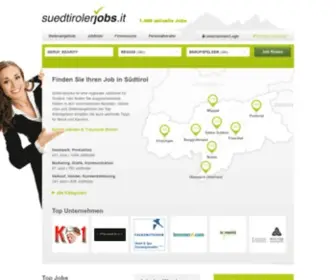 Suedtirolerjobs.it(Jobs & Stellenangebote in S) Screenshot