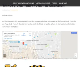 Suedtribuene-Dortmund.de(SÜDTRIBÜNE) Screenshot