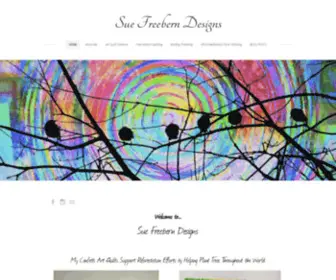 Suefreeberndesigns.com(Sue Freebern Designs) Screenshot