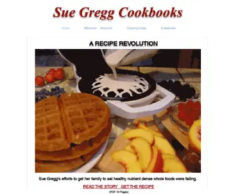 Suegregg.com(Wholefoodscookbooks) Screenshot