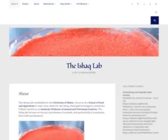SueishaqLab.org(Love your microbes) Screenshot