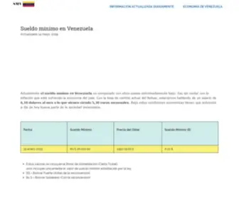 Sueldominimovenezuela.com(See related links to what you are looking for) Screenshot