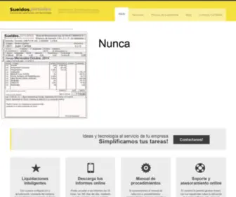 Sueldosyjornales.com(Sueldosyjornales) Screenshot