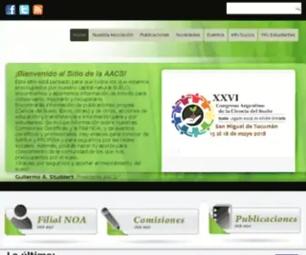 Suelos.org.ar(AACS) Screenshot