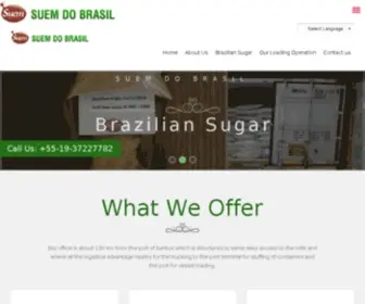 Suemdobrasil.net(Wholesale Crystal White Sugar Supplier Brazil) Screenshot