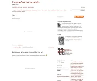 Suenosdelarazon.com(Aragón) Screenshot