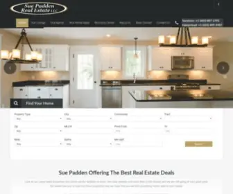 Suepadden.com(NH Real Estate) Screenshot