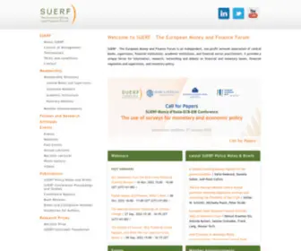 Suerf.org Screenshot