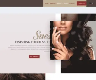 Suesfinishingtouchsalon.com(Sue's Finishing Touch Salon) Screenshot