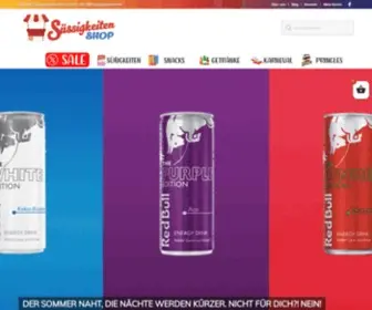 Suessigkeiten-Shop.com(Süßigkeiten online günstig bestellen & kaufen) Screenshot