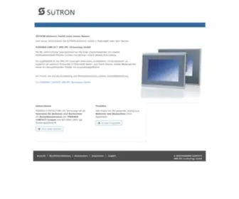 Suetron.de(Developer and Manufacturer of Human Machine Interface (HMI)) Screenshot