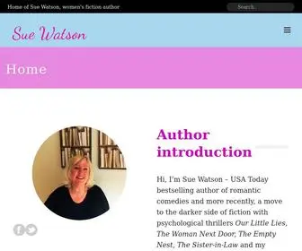 Suewatsonbooks.com(Sue Watson author website) Screenshot