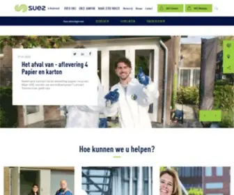 Suez.nl(SUEZ in Nederland) Screenshot
