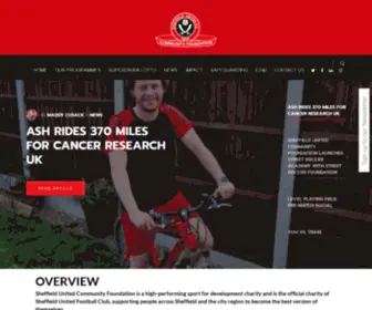 Sufc-Community.com(Sheffield United Community Foundation) Screenshot