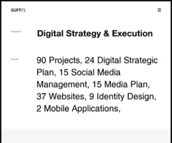 Suffix.works(SUFFIX Digital Strategy & Execution) Screenshot