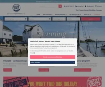 Suffolk-Secrets.co.uk(Self-Catering Suffolk Holiday Cottages) Screenshot
