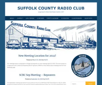 Suffolkcountyradioclub.net(Long Island's Oldest Ham Radio Club Est) Screenshot