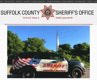 Suffolkcountysheriffsoffice.com(Sheriff's Office) Screenshot