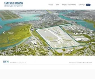 Suffolkdownsredevelopment.com(Suffolk Downs Redevelopment) Screenshot