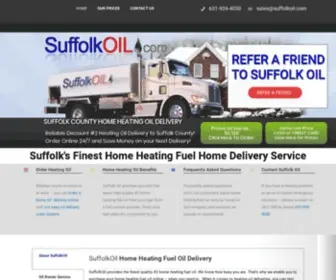 Suffolkoil.com(Home Oil Delivery Company) Screenshot