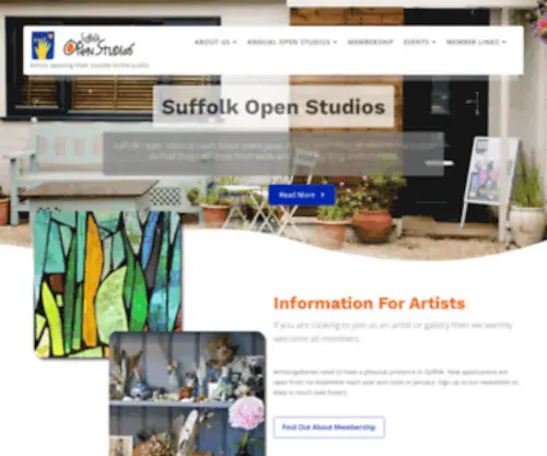 Suffolkopenstudios.co.uk(Suffolk Open Studios) Screenshot