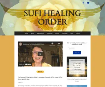 Sufihealingorder.org(Sufi Healing) Screenshot