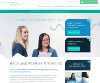 Sufw.com.au(Specialised Women's Ultrasound) Screenshot