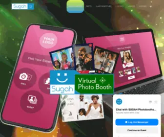 Sugahtt.com(Sugah Photo booth Trinidad and Tobago) Screenshot
