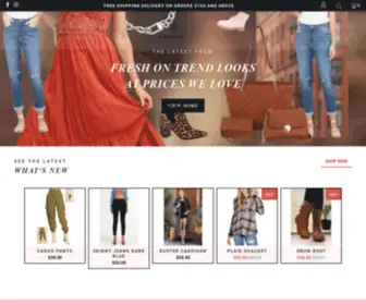 Sugapopboutique.com(Trendy Online Clothing Stores) Screenshot