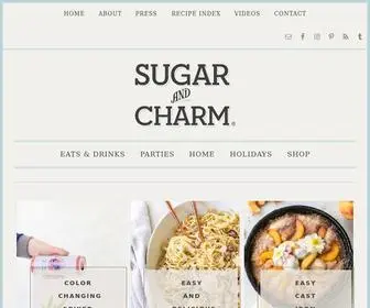 Sugarandcharm.com(Sugar and Charm) Screenshot