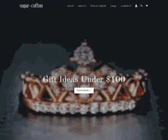 Sugarandcotton.com(We founded sugar & cotton with one simple goal) Screenshot
