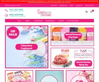 Sugarandcrumbs.co.uk(Cake Decorating & Sugarcraft Supplies UK) Screenshot