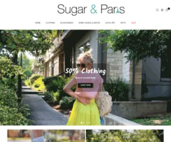 Sugarandparis.com(Sugar & Paris) Screenshot