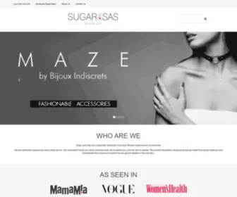 Sugarandsas.com(Sugar and Sas Pty Ltd) Screenshot