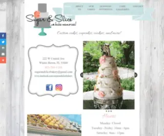 Sugarandslicebakery.com(Winter Haven) Screenshot