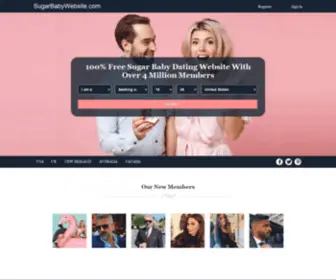 Sugarbabywebsite.com(100% satisfaction guaranteed on every domain we sell. 30) Screenshot