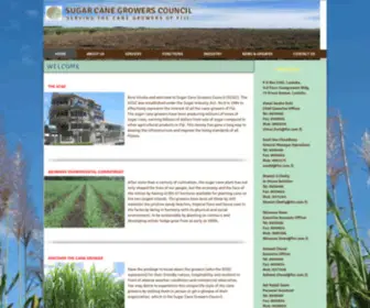 Sugarcanegrowerscouncilfiji.com(Sugar Cane Growers Council) Screenshot